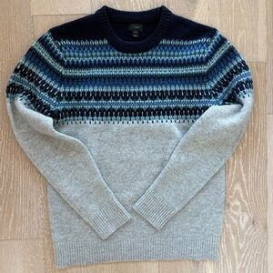 J. Crew Mens Wool Crewneck Sweater